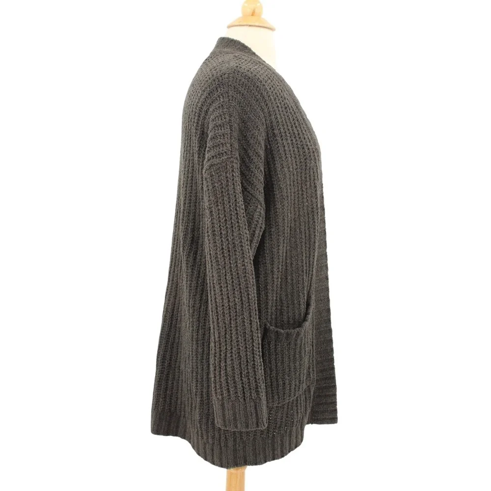 American Eagle Cardigan Sweater Womens XS / S Gray Open‎ Casual Comfy Cozy Soft - Picture 4 of 10